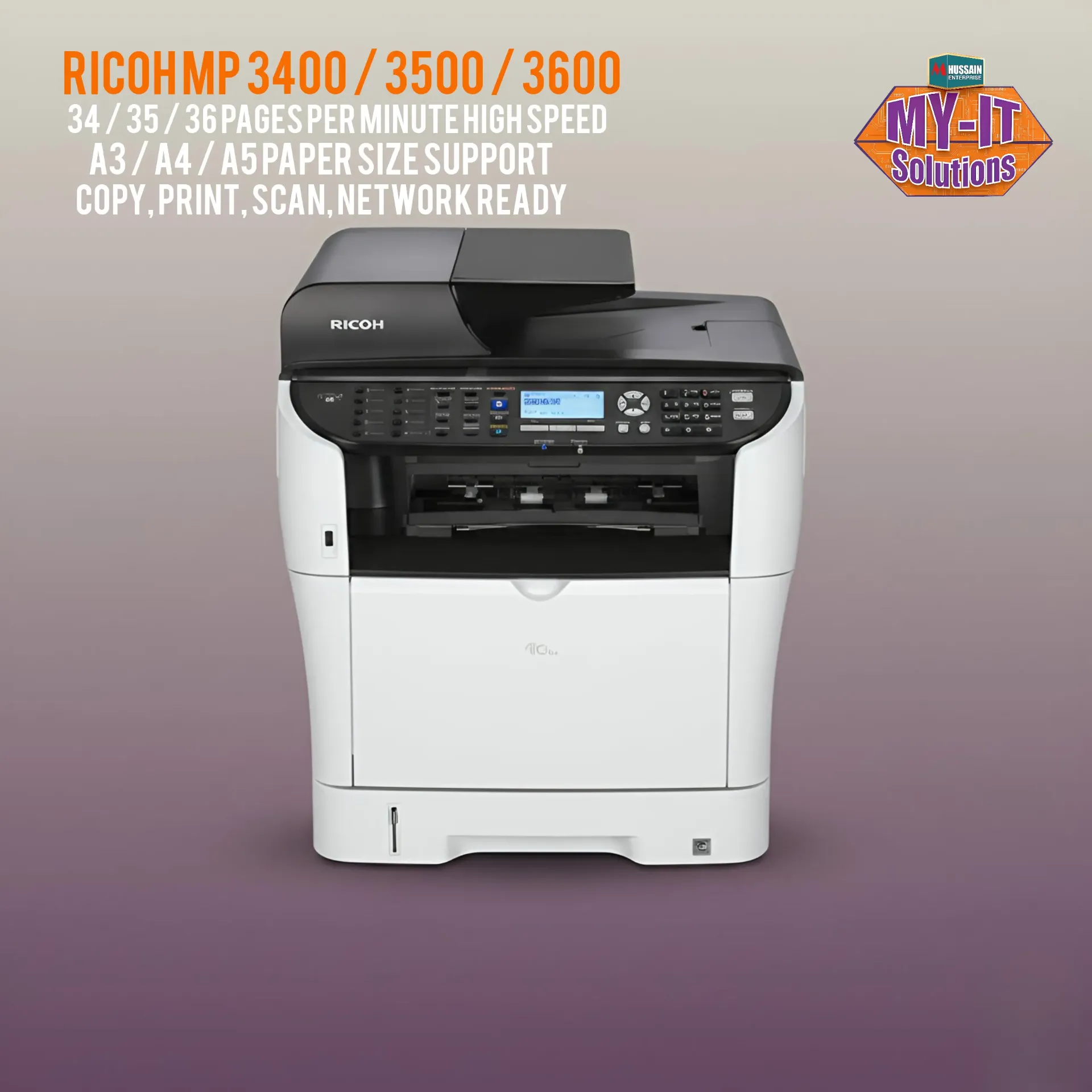 Ricoh MP 3600, 3500, 3400 (Black)