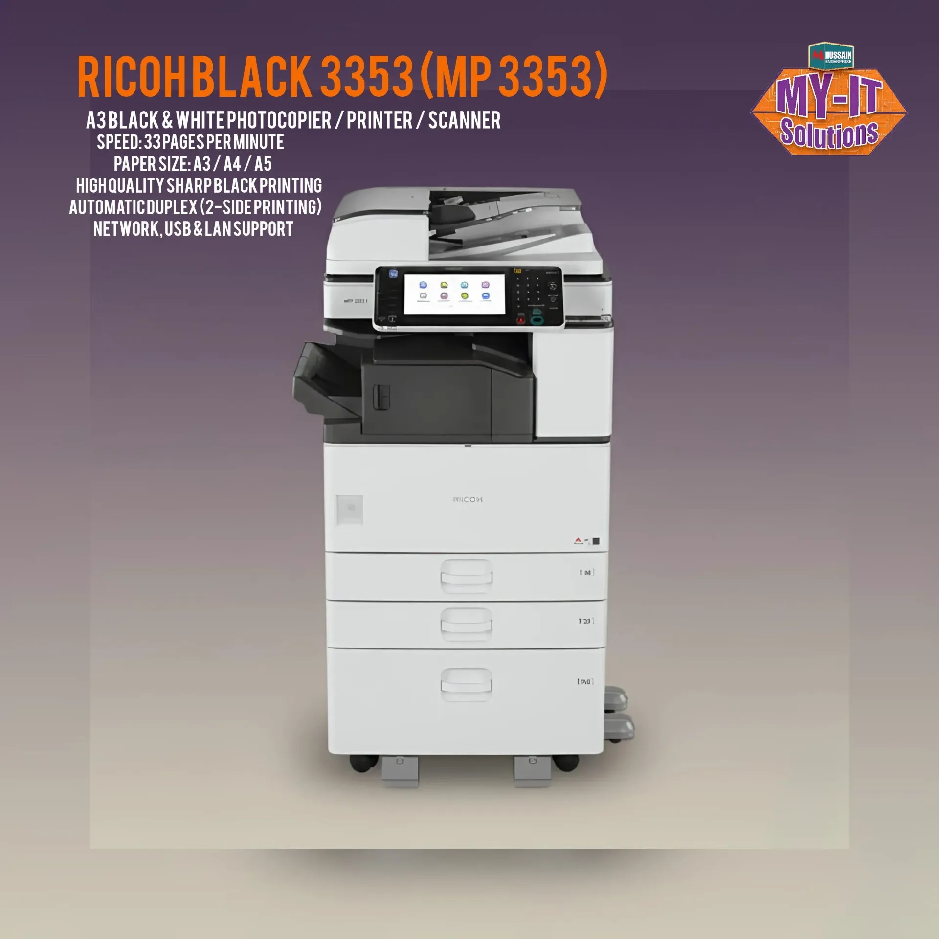 Ricoh MP 3353 (Black)