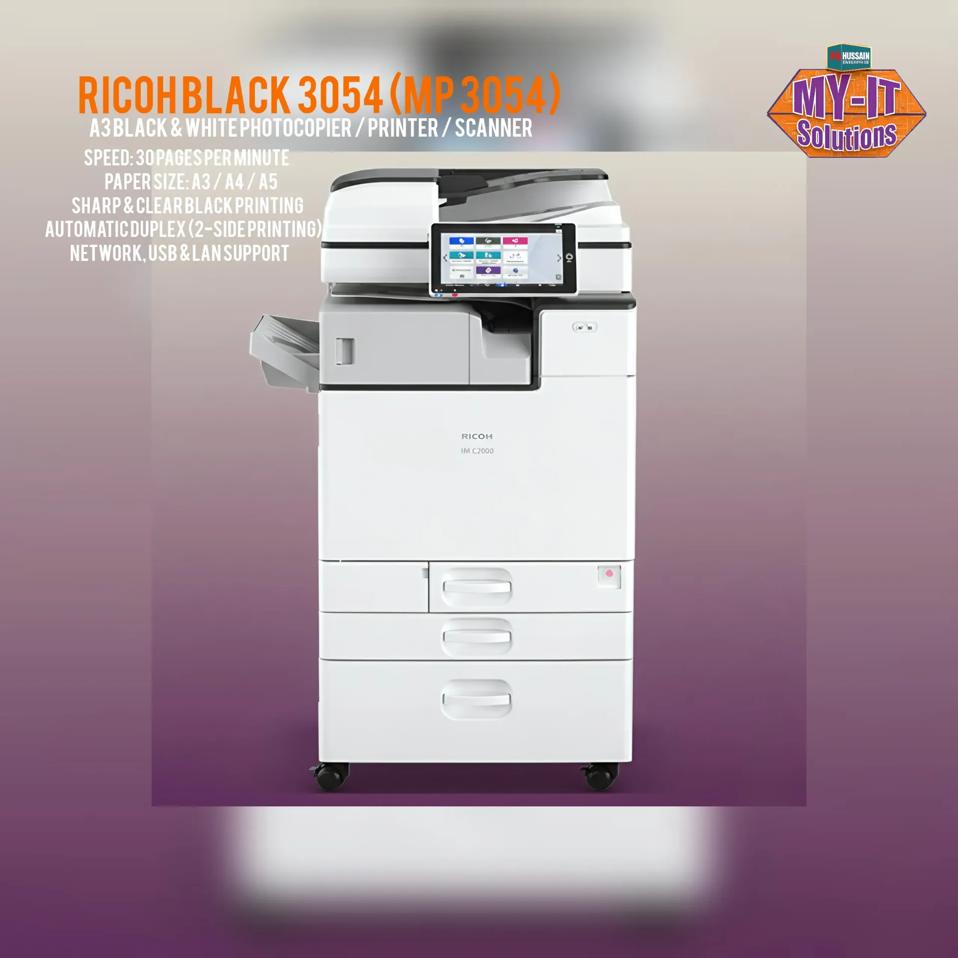 Ricoh MP 3054 (Black)