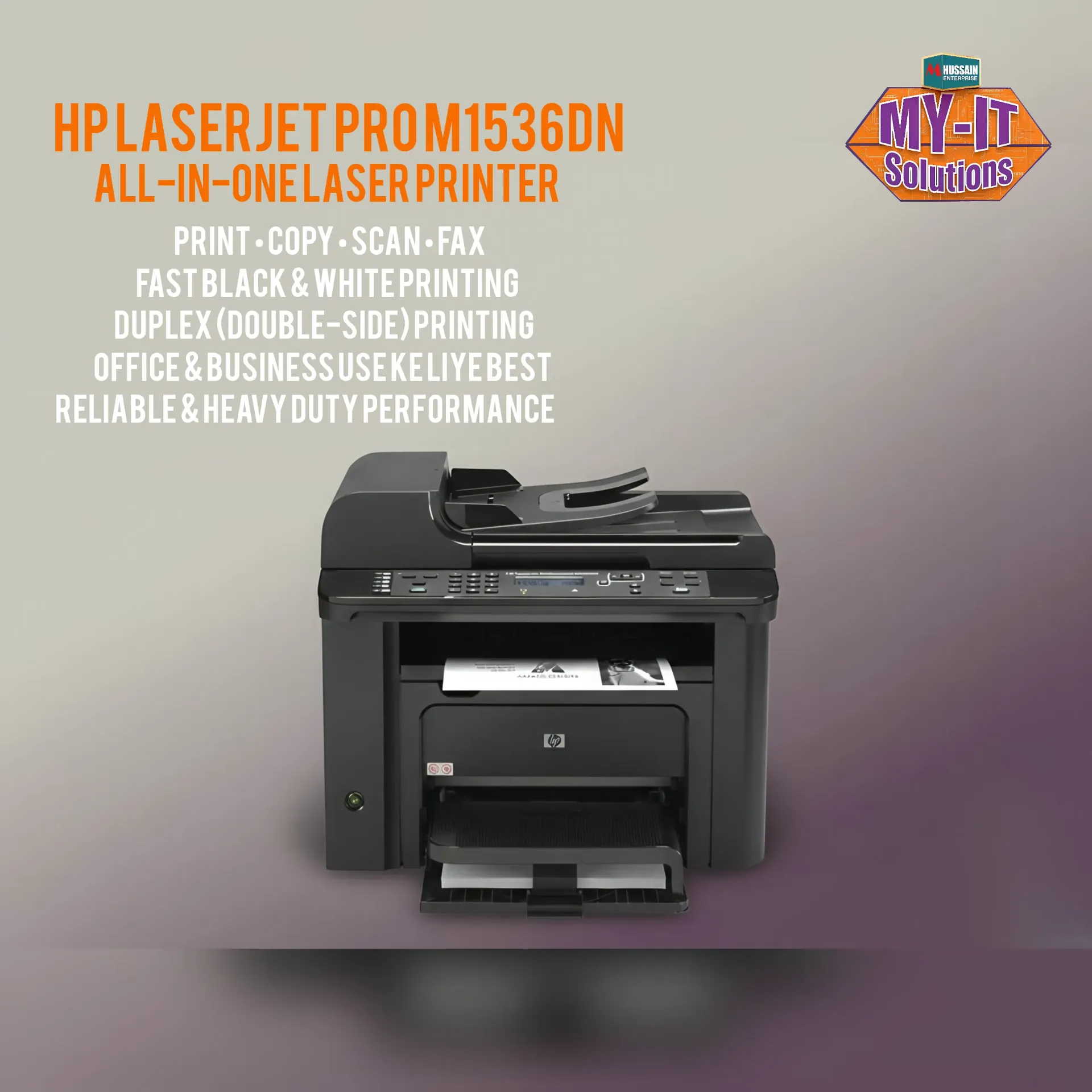HP laserjet pro M1536dn (Black)