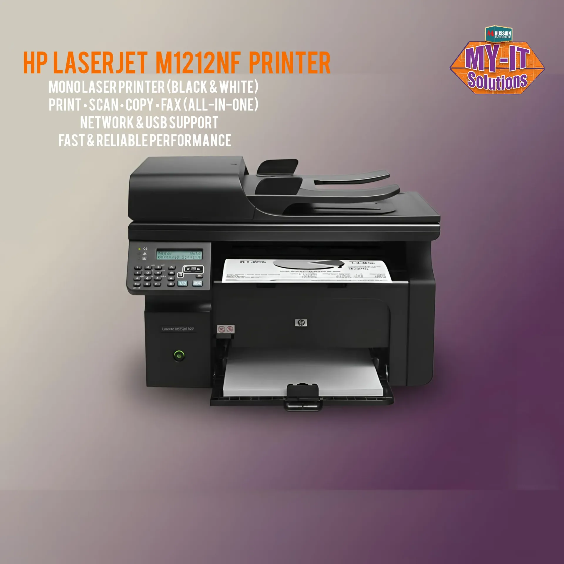 HP laserjet M1212nf (Black)
