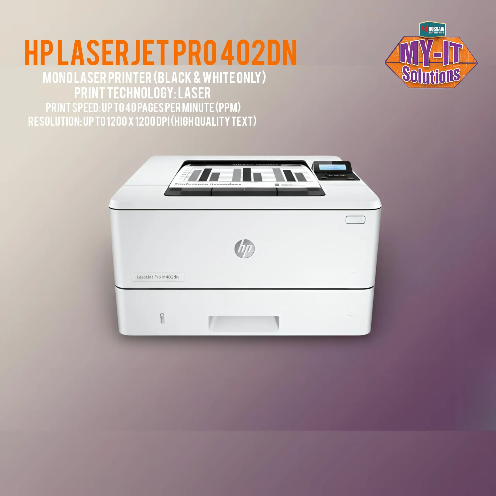 HP laserjet pro 402dn (Black)
