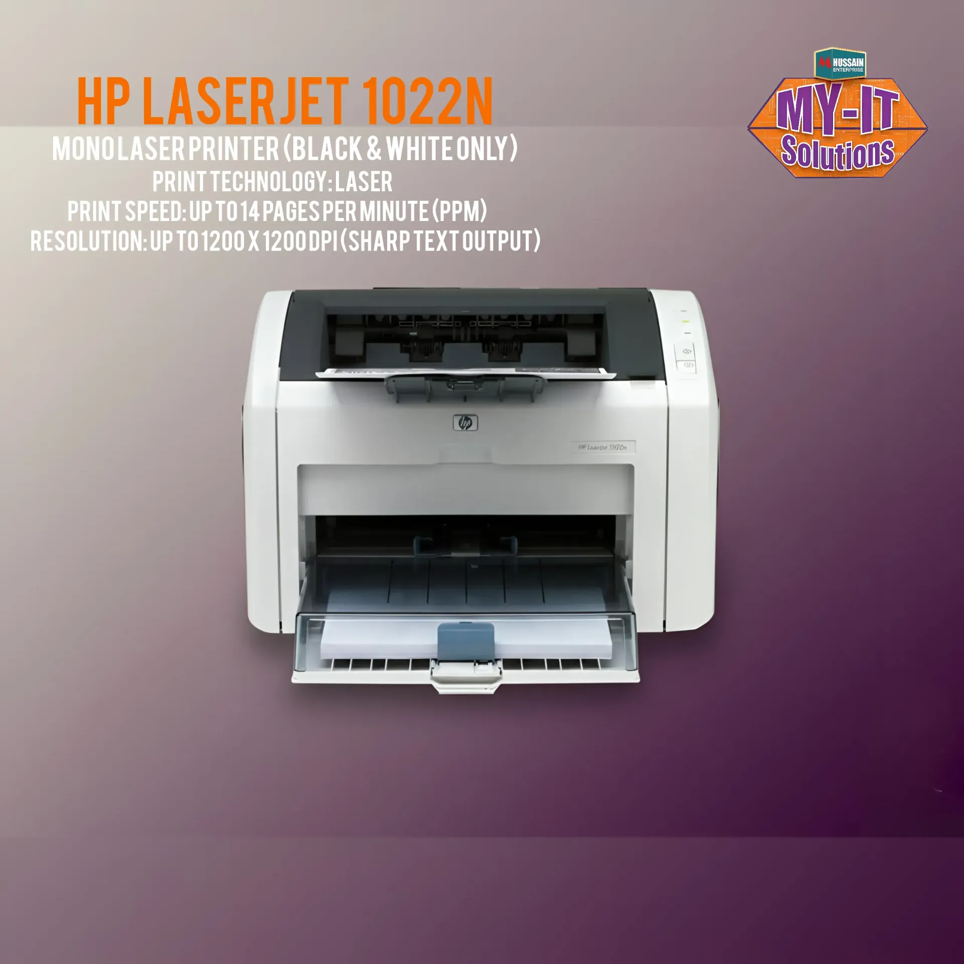 HP laserjet 1022n (Black)