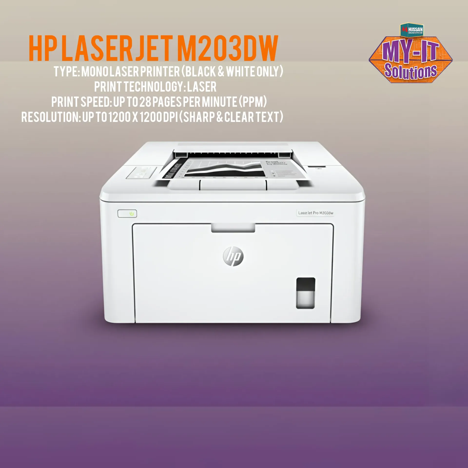 HP laserjet M203dw