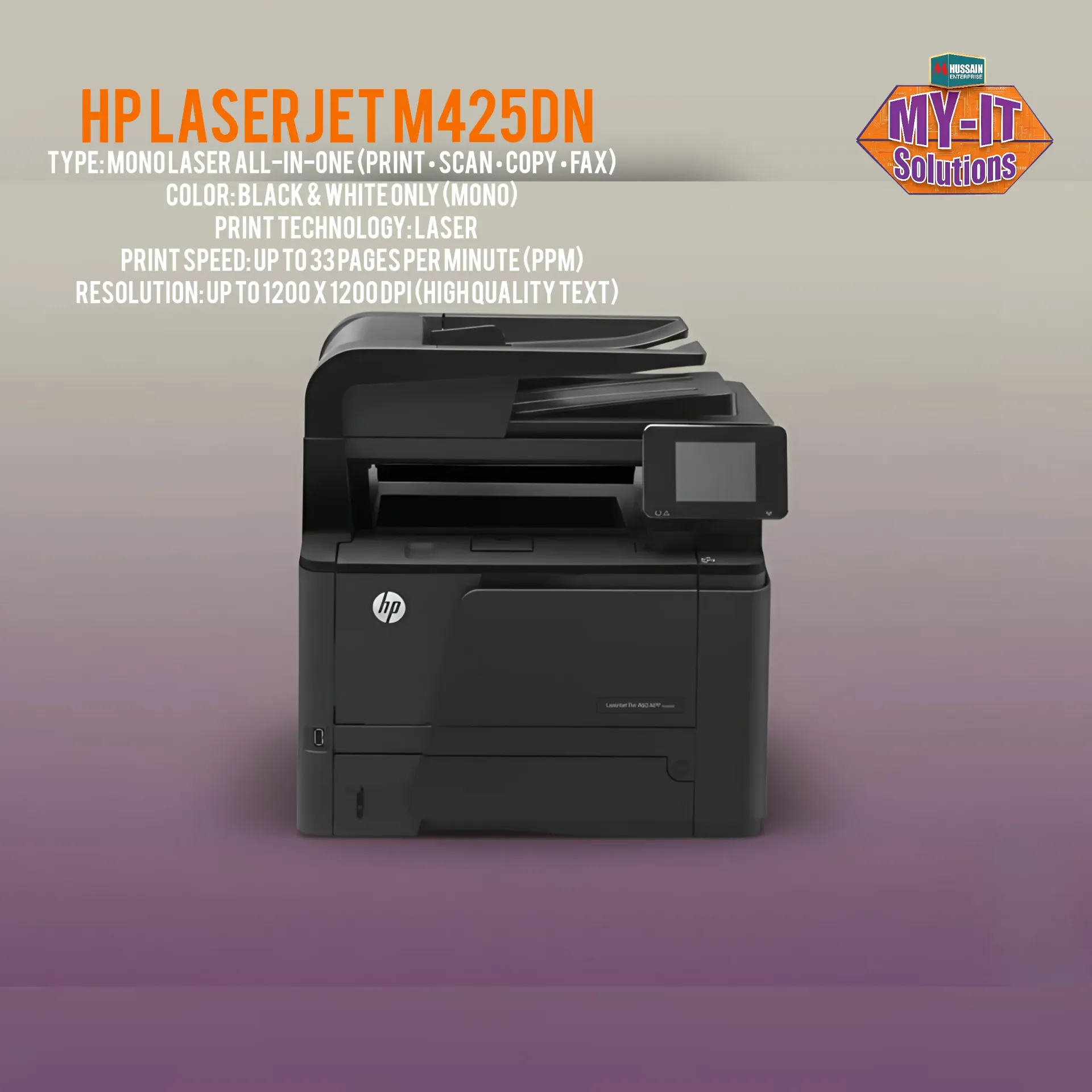 HP laserjet M425dn (Black)